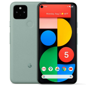 google pixel 5 front back