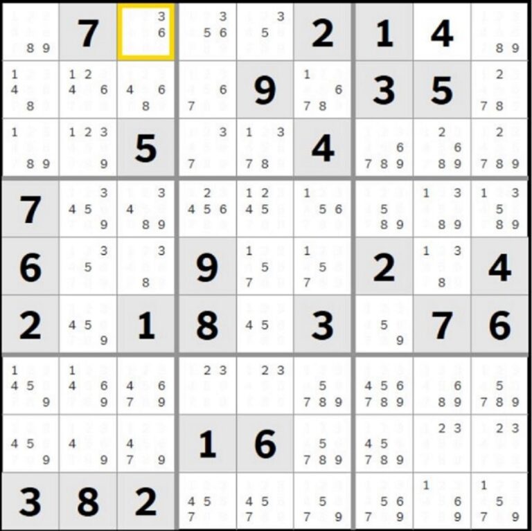 Nyt Sudoku |The New York Times Games