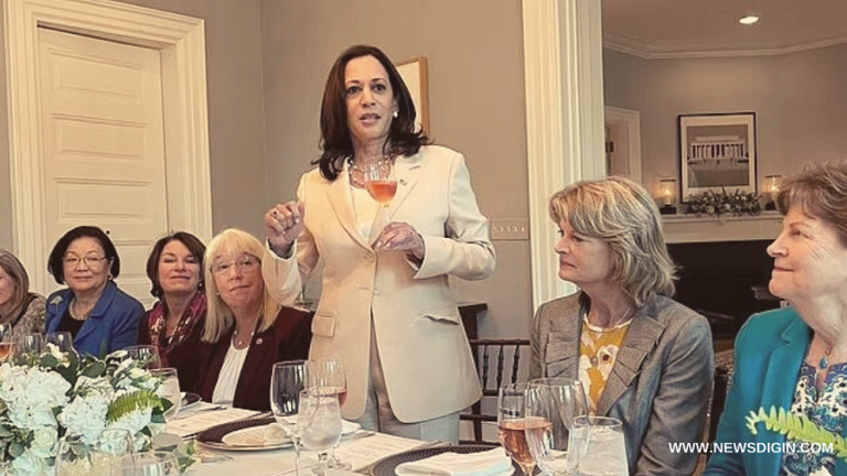 Senator Kamala Harris | USA Vice President Invites 24 Female Senators To Dinner